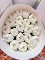 white carnations  20pcs/bundle