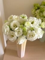 白色洋桔梗 white Eustoma fresh cut flower